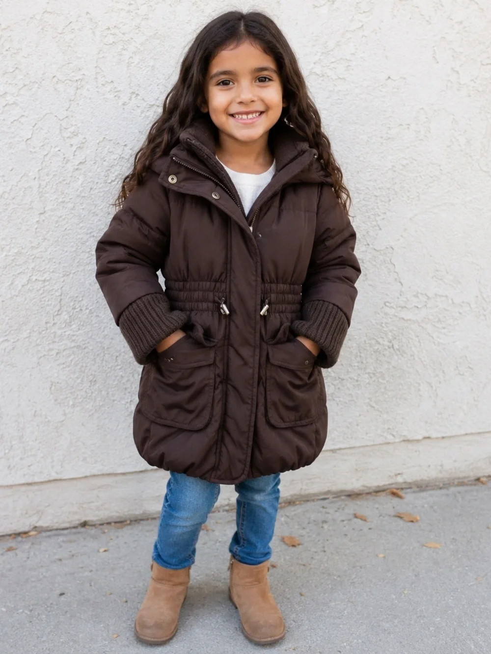 GAP Kids Brown Jacket Size XS 4-5